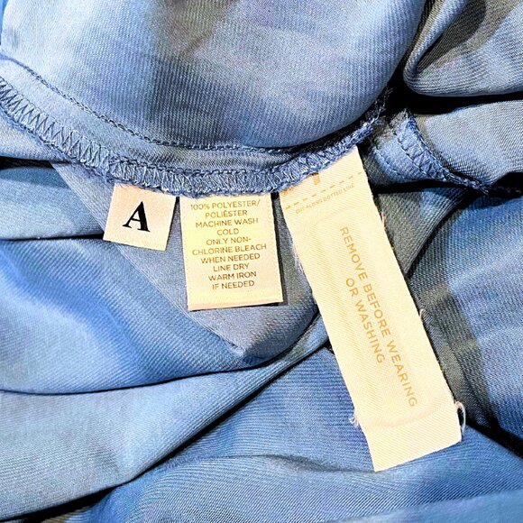 Blue Halter Maxi Dress | Medium - Picture 5 of 6